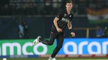 Matt Henry, 32, will attend his first T20 World Cup with New Zealand. (AP PHOTO)