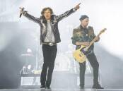 The Rolling Stones have opened their Hackney Diamonds US tour with a stadium show in Houston, Texas. (AP PHOTO)