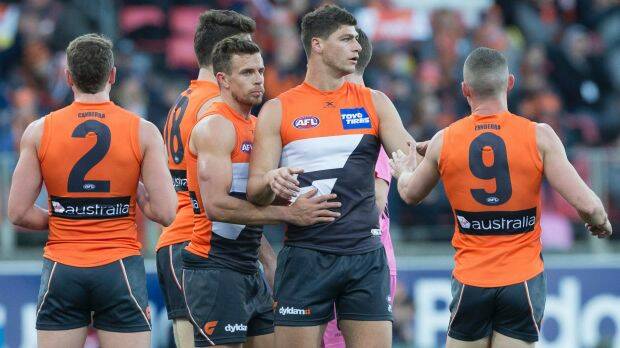 Final frontier: GWS fell short in the preliminary final last year, and will look to do at least one better this time around. Photo: AAP