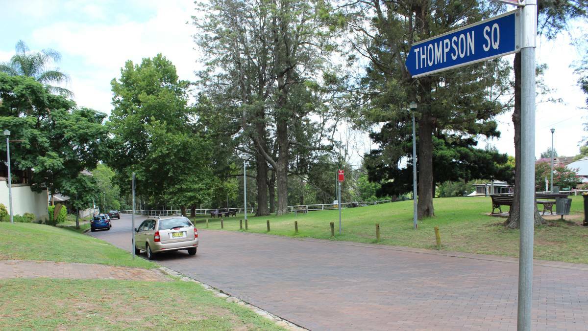 Part of Thompson Square at Windsor. Plans are required for how the Square will be maintained after the Windsor Bridge Replacement Project is completed. Picture: Conor Hickey