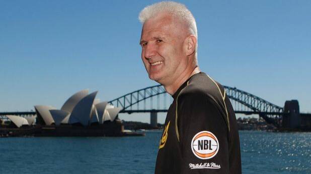 Battle: Andrew Gaze said the Sydney Kings will adopt a physical approach against Utah. Photo: AAP