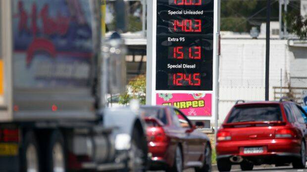 In the future, petrol stations may compete for your dollar through your car's computer system. Photo: Adam McLean