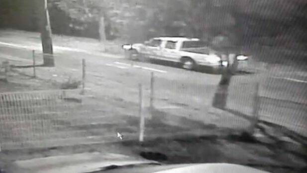 Witnesses saw the woman dragged into a car, which has been captured on CCTV.  Photo: NSW Police