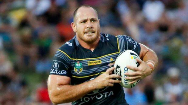 Shock return: Matt Scott has been named in North Queensland's squad to take on the Roosters. Photo: AAP