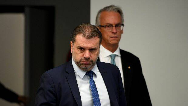 Ange Postecoglou steps down from Socceroos' post. Photo: AAP