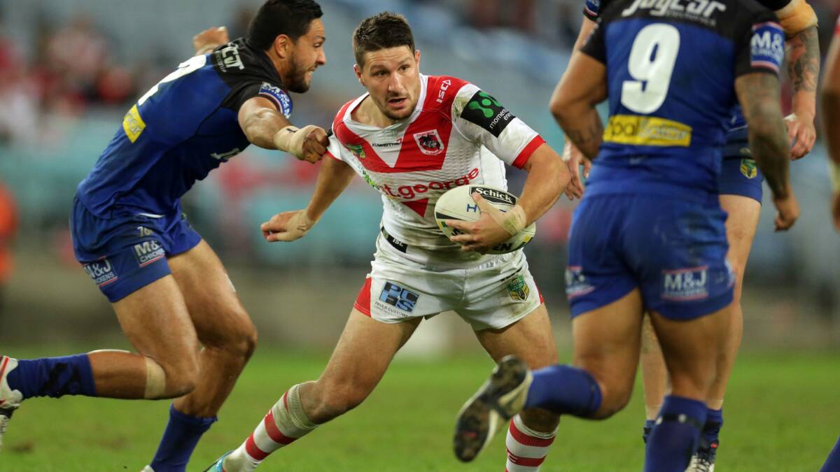 Dragons captain Gareth Widdop is staying at home. Picture: Chris Lane