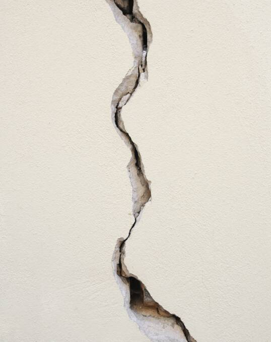 Attack of the crack: Don't let household cracks get too bad. Seek advice about the best way to fix them before they cause permanent ongoing damage.
