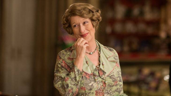 Meryl Streep in a scene from Florence Foster Jenkins, directed by Stephen Frears. Photo: Nick Wall