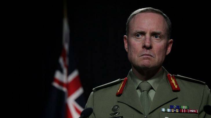 "Here I am, a white Anglo Saxon 58-year-old male, who has never been discriminated against in his life. On any matter. It's a man's world...and it shouldn't work that way": Army chief Lieutenant General David Morrison. Photo: Alex Ellinghausen