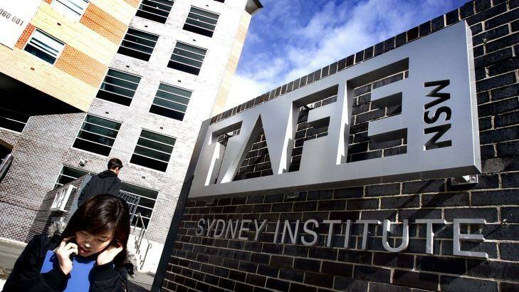 "Just an analogy": The managing director of TAFE NSW says it should operate more like a "large supermarket chain". Photo: Rob Homer