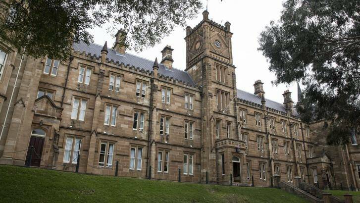St Andrew's College, University of Sydney. Photo: Jessica Hromas