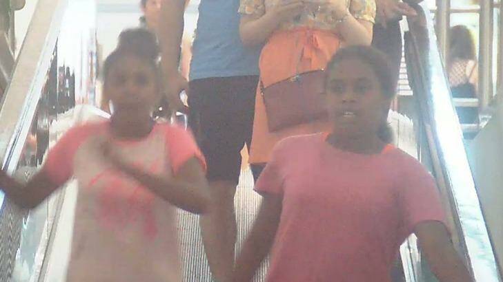 Police have heard reports Britney, 14, and Shaneque,11, were at Westfield Parramatta sometime this week. Photo: NSW Police