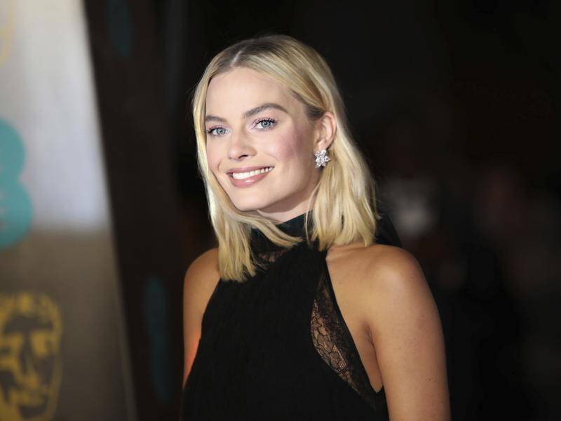 Best actress nominee Margot Robbie has arrived at the BAFTA awards in London.