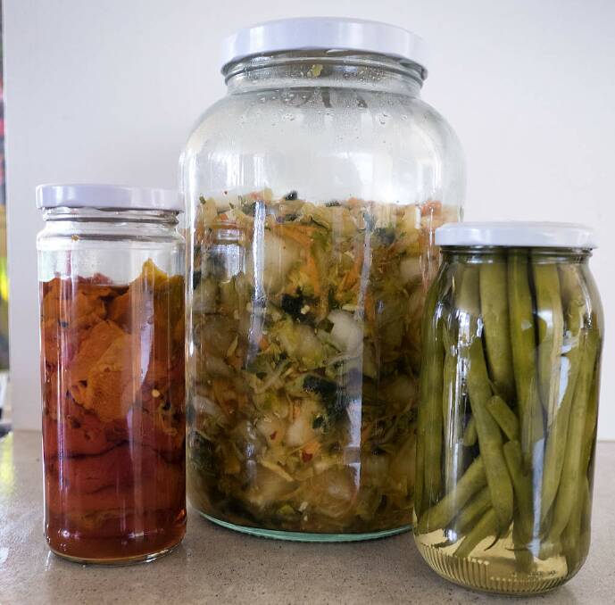 The staples: some of Bakker's fermented goods. Photo: Luis Ascui, Getty Images