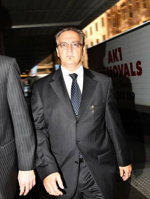 "The decisions I made were wrong": Pat Romano at the ICAC investigation in 2010. Photo: Nick Moir