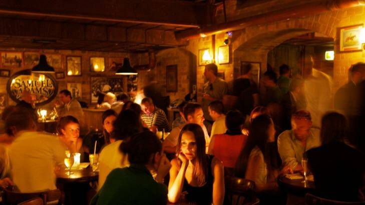Experts voted Sydney's The Baxter Inn on Clarence Street as the sixth-best bar in the world. It is the highest rated Australian bar. Photo: Domino Postiglione Photo: Domino Postiglione DPP