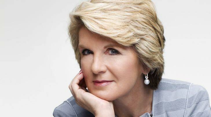 Keen reader: Foreign Affairs Minister Julie Bishop plans to get through some heavyweight books during her down time. 