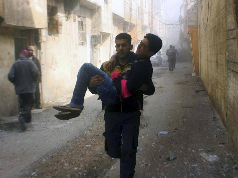 In Ghouta, a suburb of Damascus, Syria, a new wave of conflict has killed 500 people in a week.