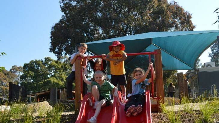 The playground at Yarra Valley Grammar was a community effort