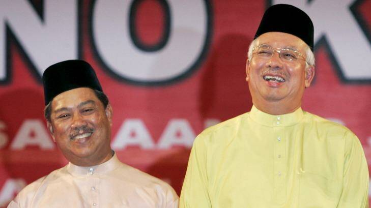 Malaysian Prime Minister Najib Razak (right) axed his deputy Muhyiddin Yassin (left).   Photo: Reuters/File