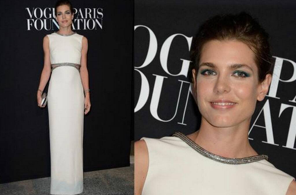 THE GOOD: I'm a sucker for a minimalist white gown and Charlotte Casiraghi does not disappoint in embellished Gucci. Sidenote: The glam Monaco royal is about to become more famous than ever after being chosen as the face of the first Gucci cosmetics line. The line may not launch until September, but Charlotte's already showing us that it is indeed possible to wear teal eyeshadow without looking as though you've been punched in the face. Impressive.