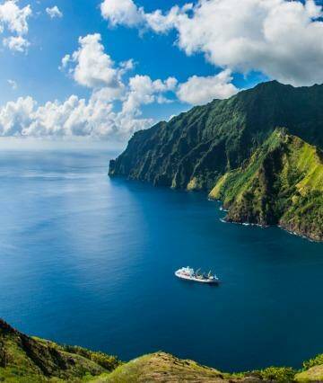 A South Pacific cruise with Aranui on a new cruise freighter.