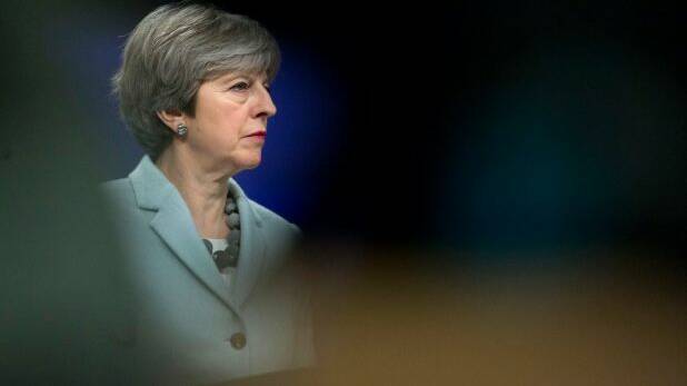 The UK's Prime Minister Theresa May has been walking a tightrope trying to win an EU settlement while also appeasing the Northern Irish DUP party, which is propping up her minority government. Photo: AP
