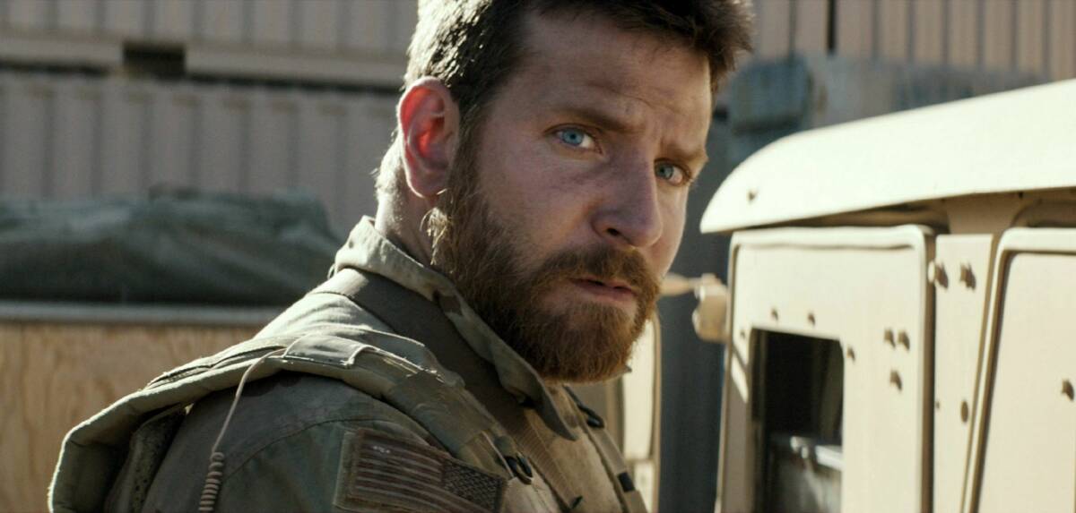 AMERICAN DISTRESS STORY | Bradley Cooper as Chris Kyle, the American Sniper.