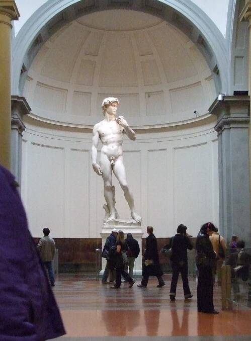 MICHELANGELO | David, at the Accademia.