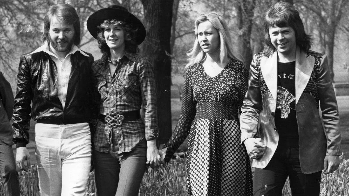 What was the only number one hit in the US for ABBA? 