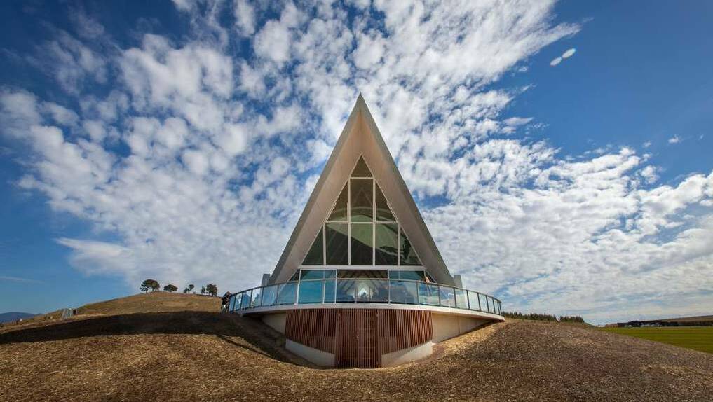  The Margaret Whitlam Pavilion at the National Arboretum. Picture: Katherine Griffiths 
