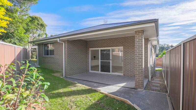 A battle-axe block was not deterrent for the buyers of this property at 3a Cadigan Place, Dapto. Picture: Supplied 