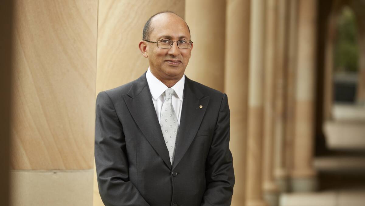 Former DFAT secretary Peter Varghese. Picture Supplied/University of Queensland