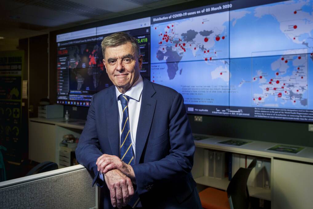 Former chief medical officer to the federal government Professor Brendan Murphy has been nominated for Australian of the Year. Picture supplied by australianoftheyear.org.au