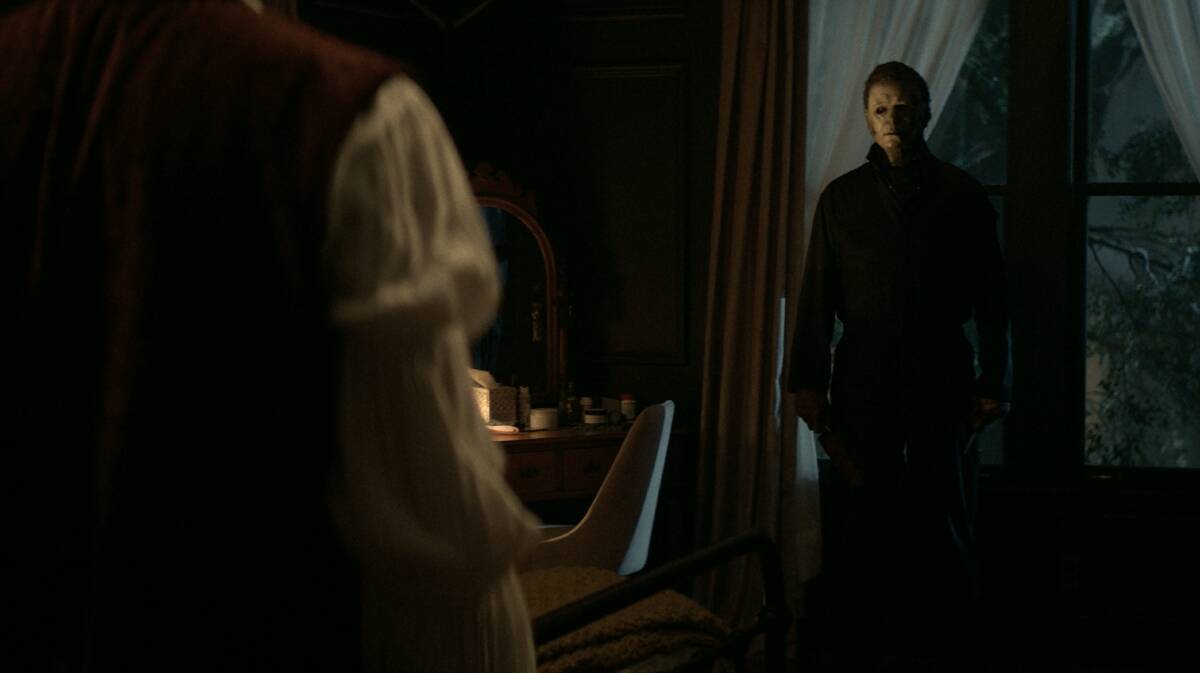 Michael Myers in Halloween Kills, now in cinemas. Picture: Universal Pictures International