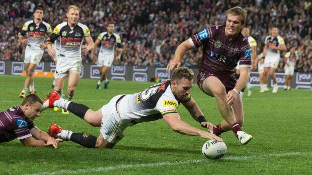 Tough year: Bryce Cartwright looked back to his best against Manly last weekend. Photo: AAP