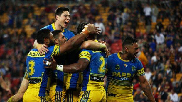 Crowd control: Mitchell Moses has been in outstanding form for Parramatta. Photo: NRL Imagery