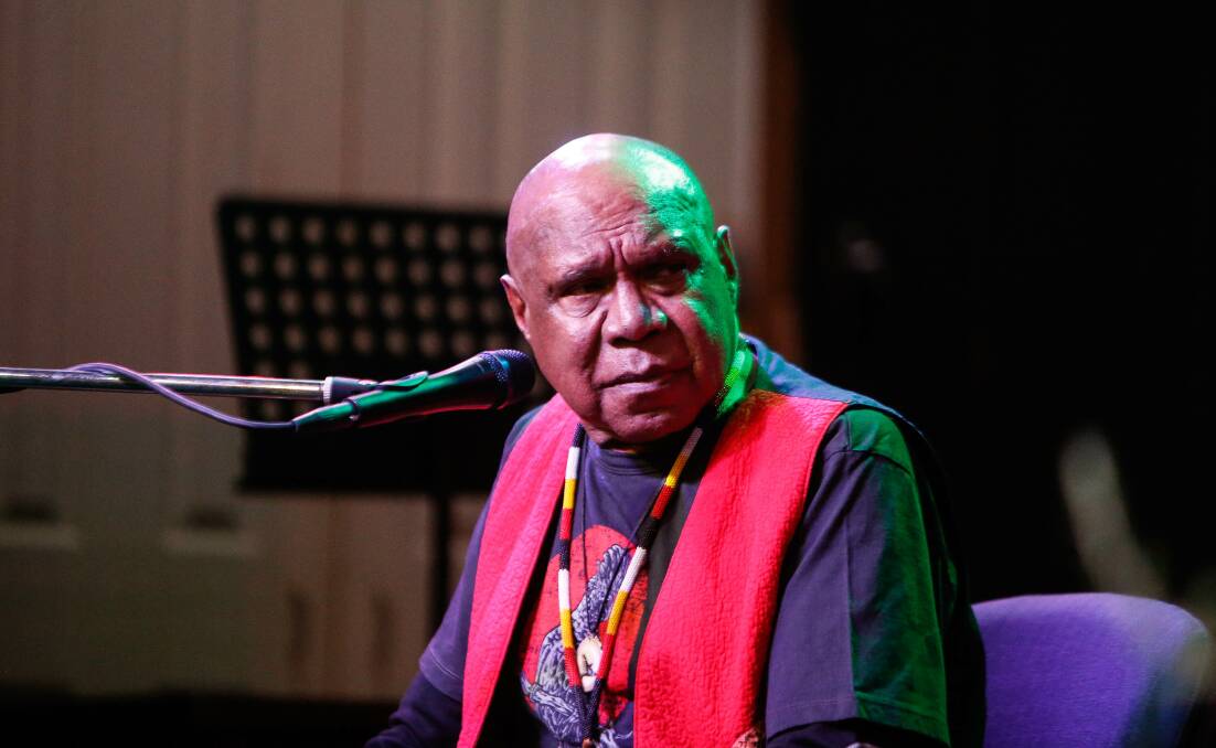 Archie Roach was honoured to be recognised as Victoria's Australian Of The Year for 2020. Picture: Anthony Brady