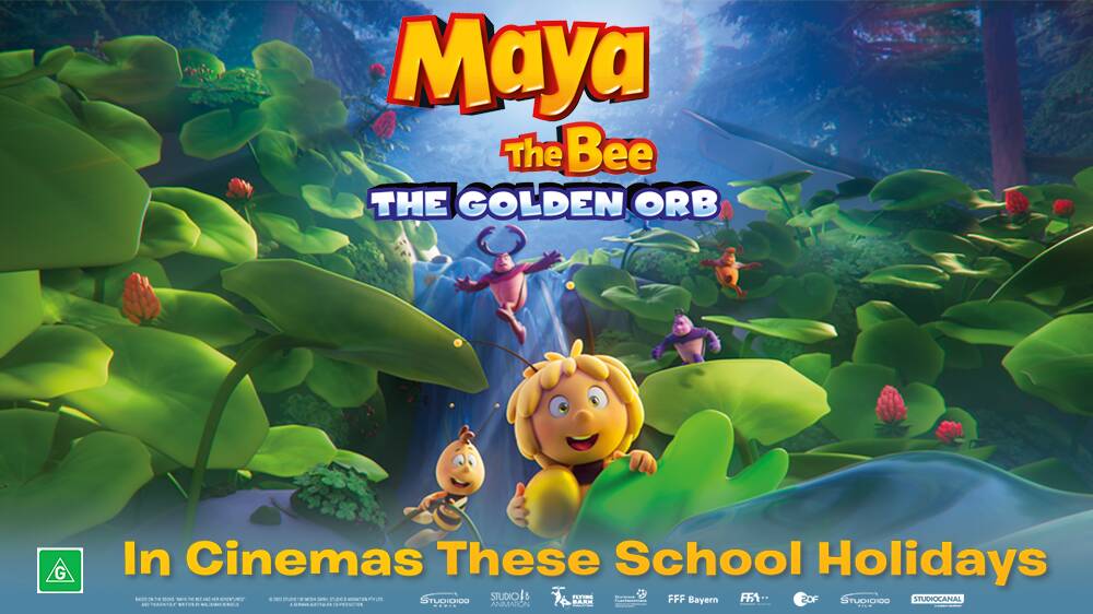 Your chance to win a family pass to upcoming animation Maya the Bee: The Golden Orb