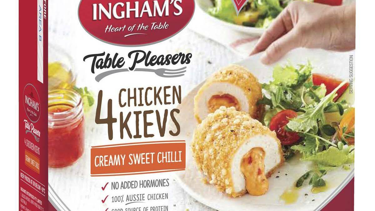 Recalled: Sweet Chilli Chicken Kiev a choking danger