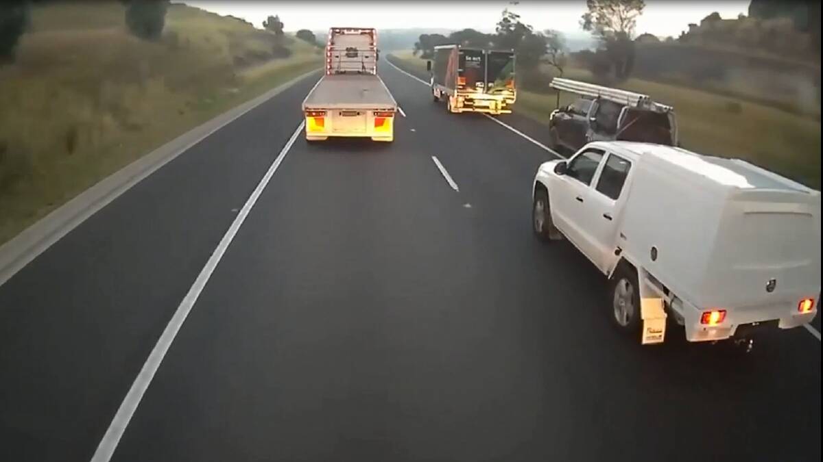 VIDEO| Truck driver charged over filmed dangerous driving incident
