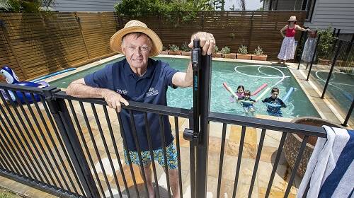 STAY SAFE: Legendary Australian swim coach Laurie Lawrence is urging Wimmera parents to be extra vigilant in keeping children safe by the water.