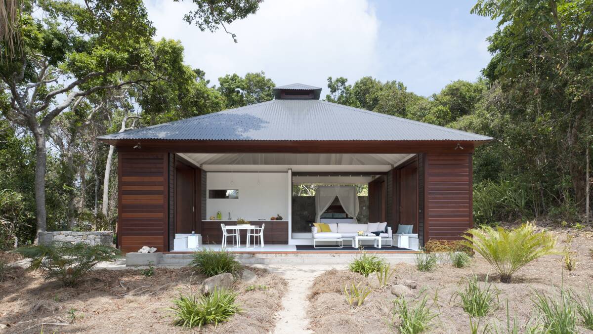 Compact: The whole house is only 100 square mtres. Photos: Willem Rethmeier on Bowerbird