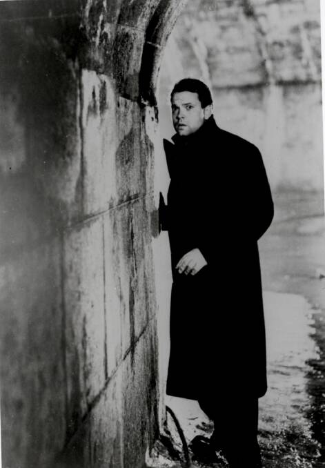 Orson Welles in The Third Man. Picture: Supplied 
