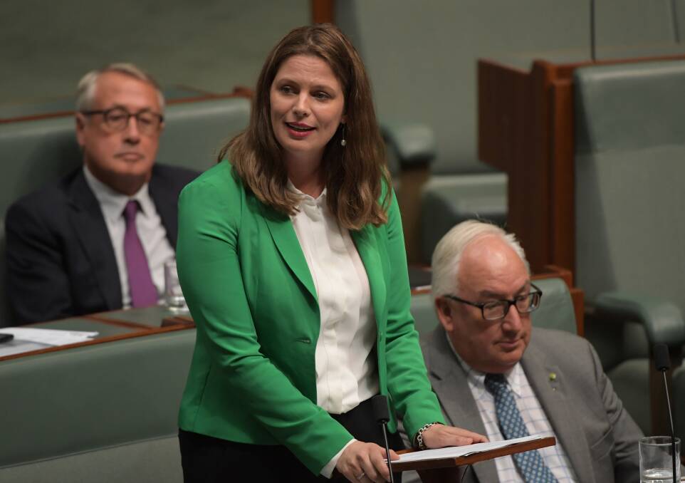 Former Labor MP for Adelaide giving her valedictory speech. Picture: Getty Images