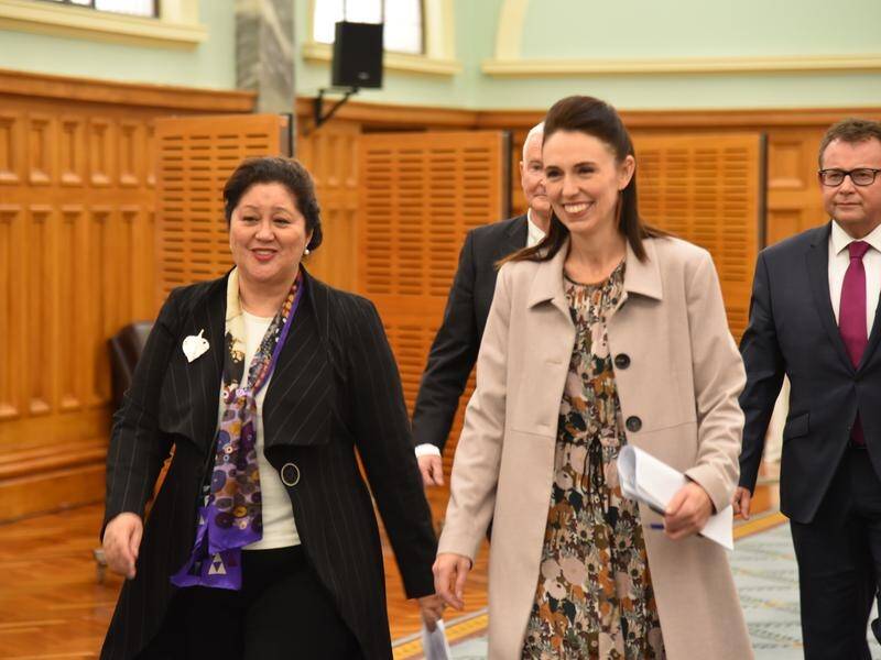 Jacinda Ardern's Labour party retains commanding levels of popularity in New Zealand.