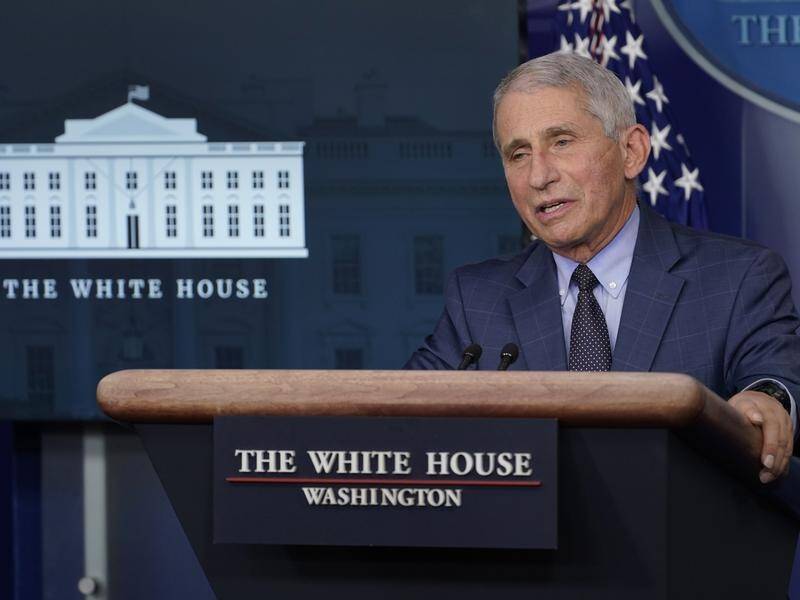 Anthony Fauci says he expects to have talks with members of Joe Biden's transition team.