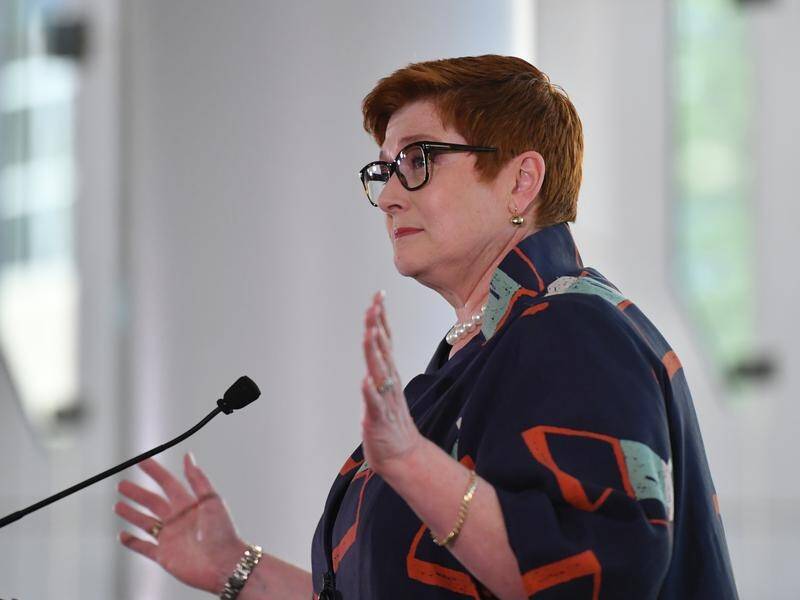 Minister for Foreign Affairs Marise Payne says she will keep speaking out on China.