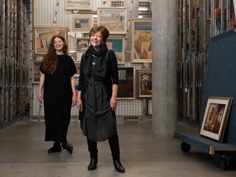 Dr Rebecca Edwards and Dr Deborah Hart co-curated the national gallery's Jeffrey Smart exhibition.