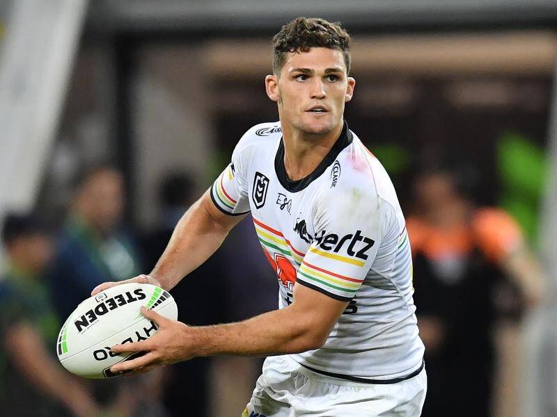 Penrith playmaker Nathan Cleary may just hold onto his spot in the NSW halves for Origin 1.